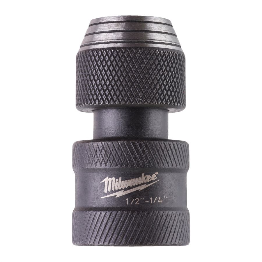 Bitadapter SHOCKWAVE 50 mm 1/2 Vierkant auf 1/4 Sechskant - 1 Stück